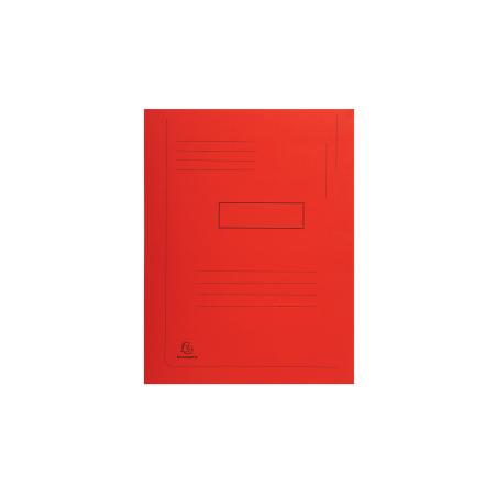 445003E carpeta Caja de cartón Rojo A4