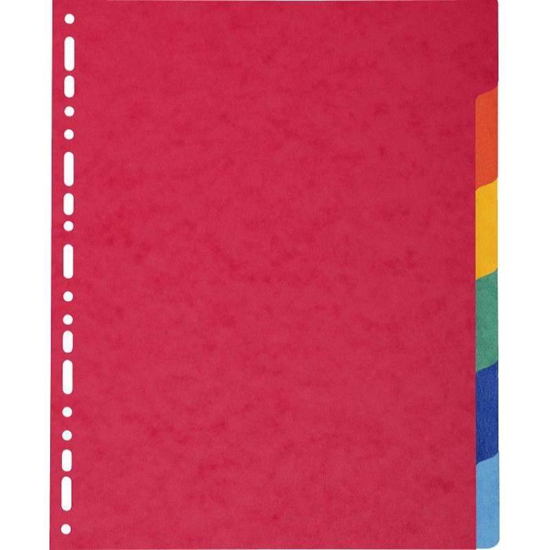 2406E divisor Cartón Multicolor 6 pieza(s)