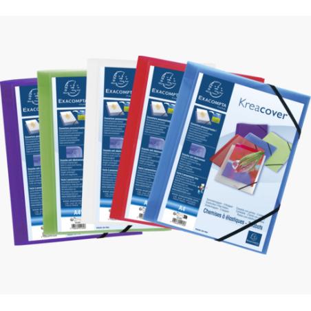 55189E carpeta Polipropileno (PP) Multicolor A4