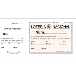 TALONARIO LOTERIA DOS TINTAS LOAN