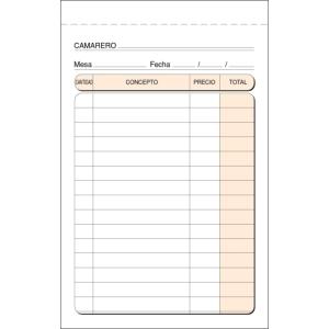 TALONARIO CAMAREROS BOLSILLO DUPLI LOAN