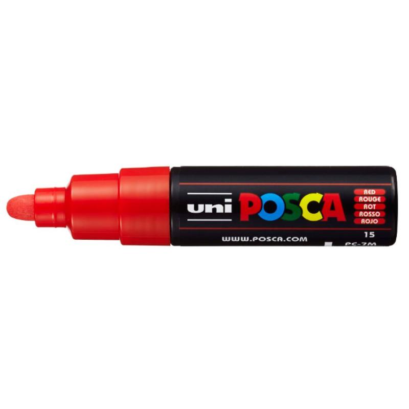 POSCA PC-7M Rojo