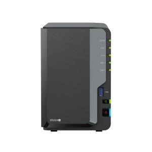 DiskStation DS224+ servidor de almacenamiento NAS Escritorio Intel® Celeron® J4125 2 GB DDR4 Negro
