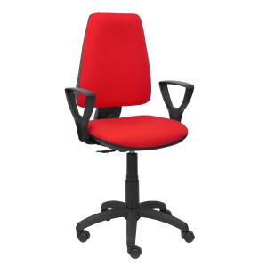 Silla Elche CP bali rojo brazos fijos