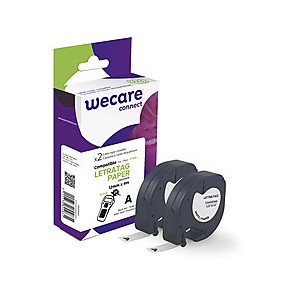 K80006W4 cinta para impresora de etiquetas Negro sobre blanco