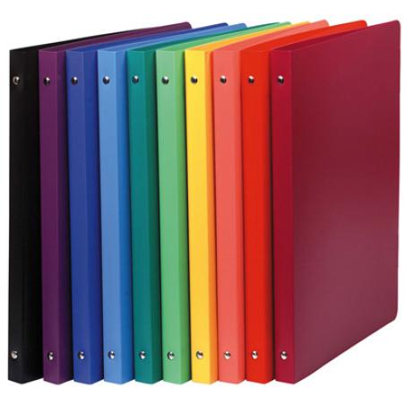 Polypropylene ring binders, Plain White carpeta de cartón A4 Blanco