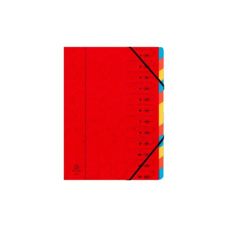 54125E carpeta Rojo A4
