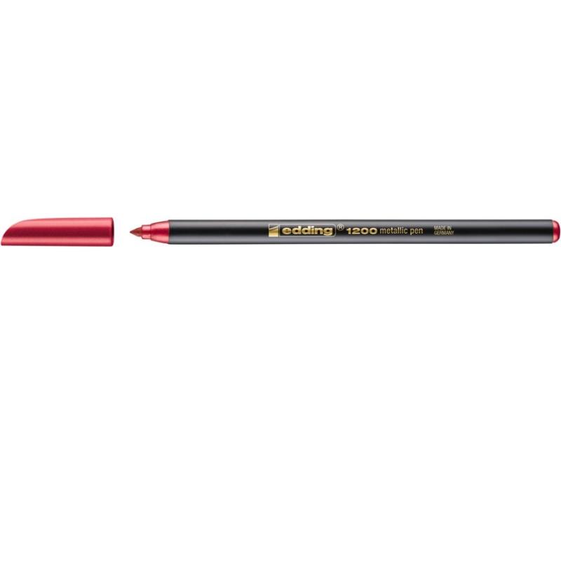 1200 rotulador Fino Rojo