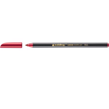 1200 rotulador Fino Rojo