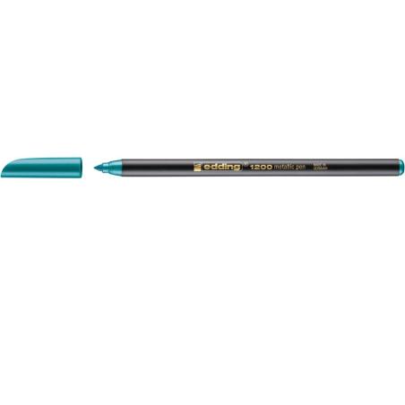 1200 rotulador Fino Metallic green