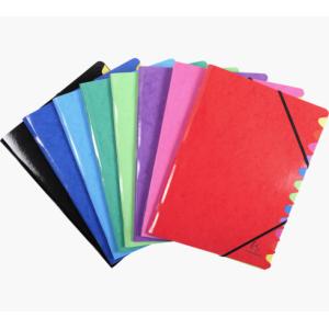 541229E lengüeta de índice Carpeta convencional Caja de cartón Multicolor