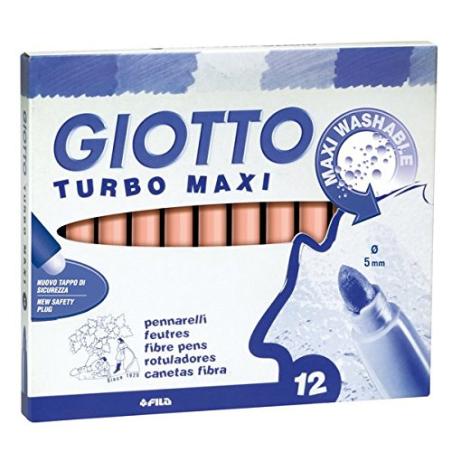 Turbo Maxi rotulador Fuerte Rosa 12 pieza(s)