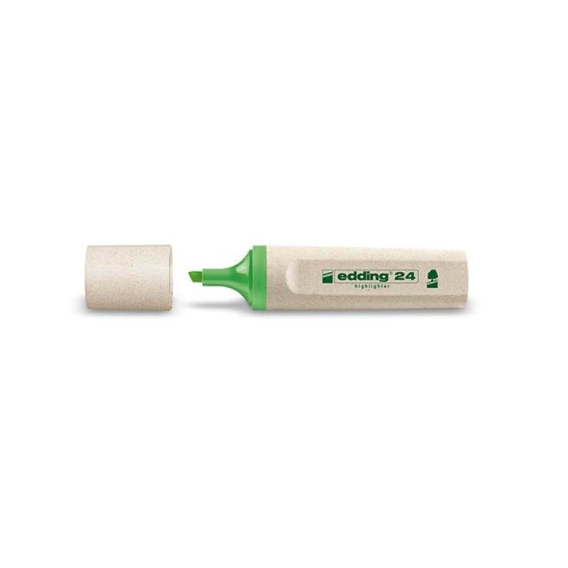 EcoLine 24 marcador 10 pieza(s) Punta de cincel Verde
