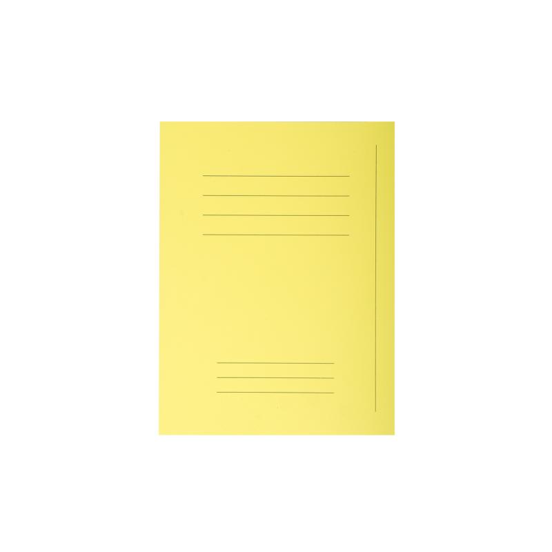 435005E carpeta Caja de cartón Amarillo A4