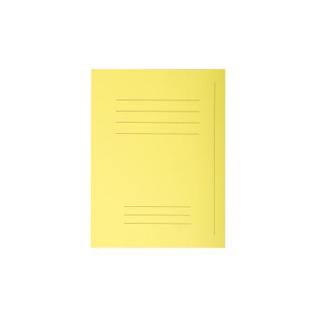 435005E carpeta Caja de cartón Amarillo A4