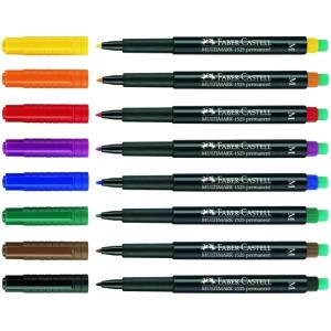 152504 marcador permanente Negro, Azul, Oro, Rojo 4 pieza(s)