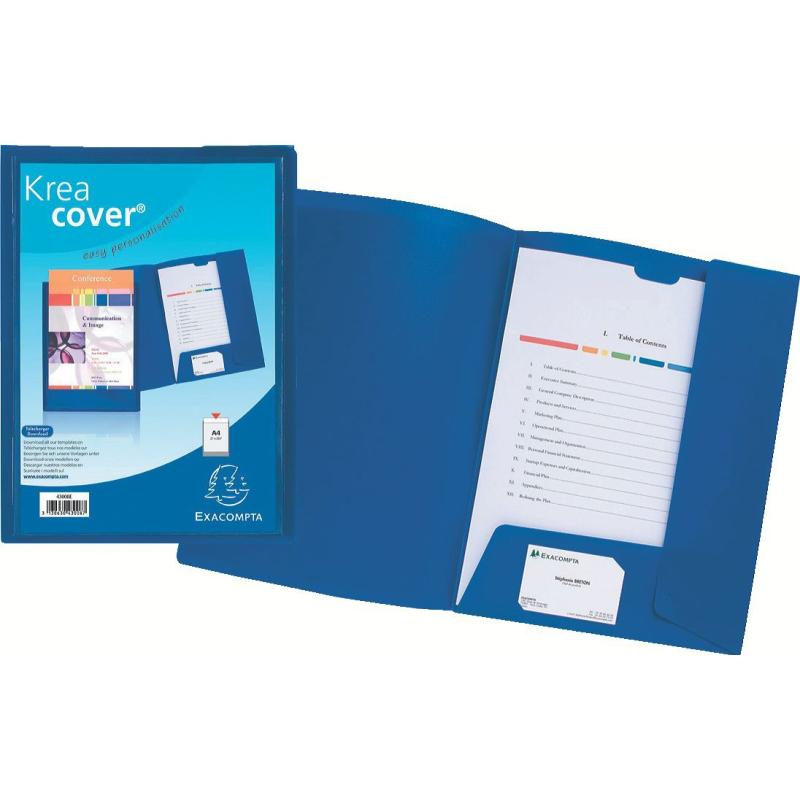 43500E carpeta Polipropileno (PP) Multicolor A4