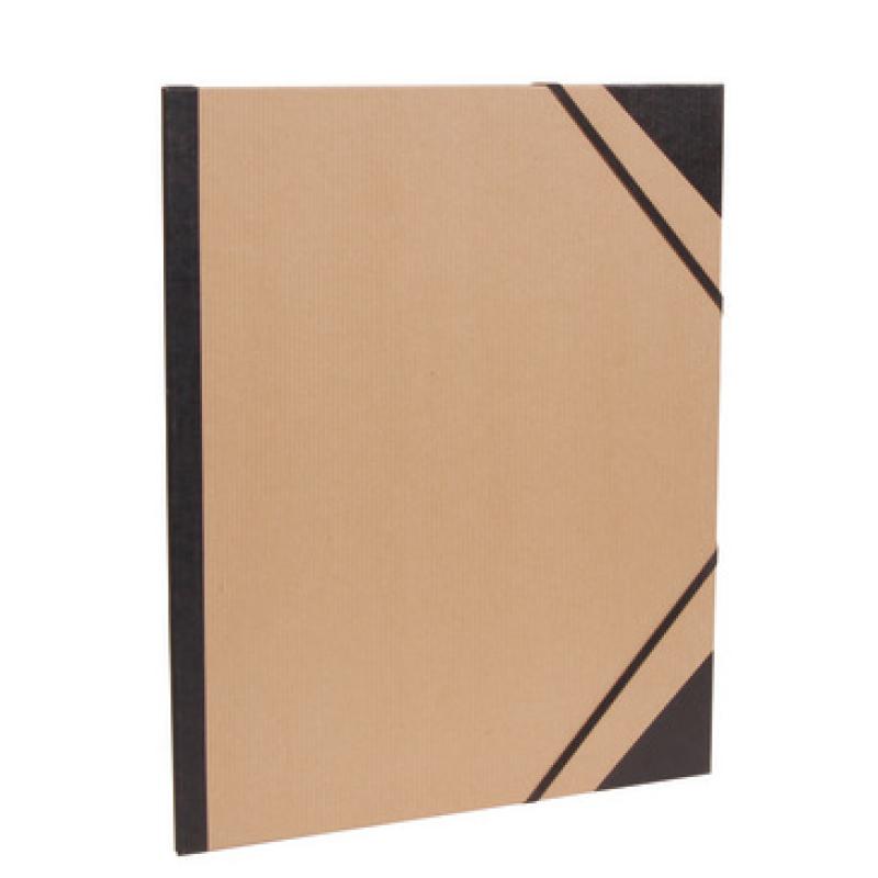 44000C carpeta Cartón Beige, Marrón A4