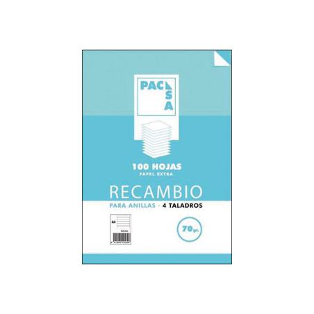 REC.100H A4 HORIZONTAL PACSA MRG 70G 21212