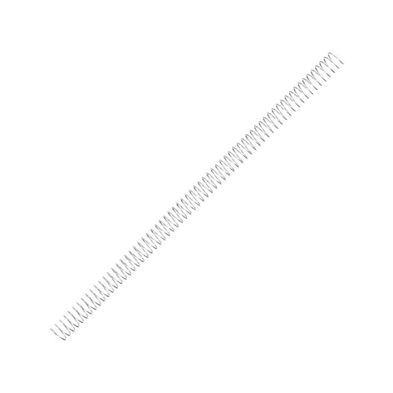 PACK 100 ESPIRALES FELLOWES MET. PLATA 14MM