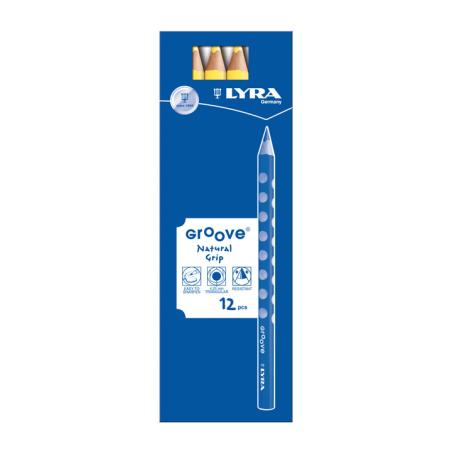 C.12 LAPICES LYRA GROOVE 3810004 AM ZINC