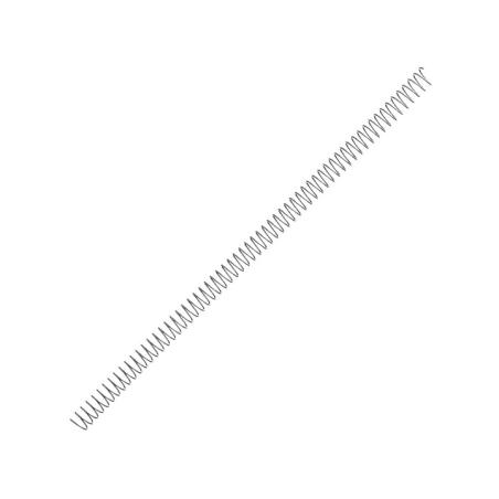 PACK 100 ESPIRALES FELLOWES MET. PLATA 12MM