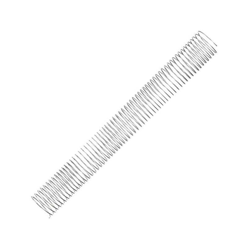 PACK 25 ESPIRALES FELLOWES MET. PLATA 36MM