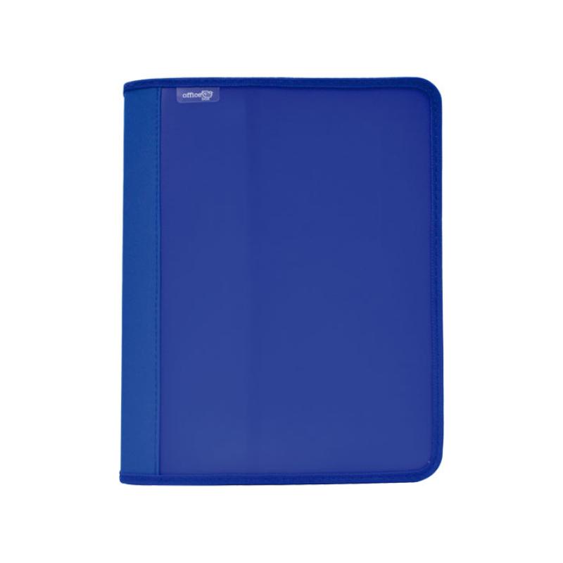 CARP. 4AN ZIPPER+BOLSI. SUPRA OFFICE BOX A4 AZUL