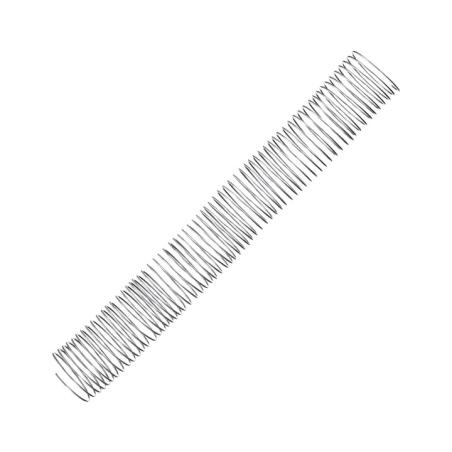 PACK 25 ESPIRALES FELLOWES MET. PLATA 44MM