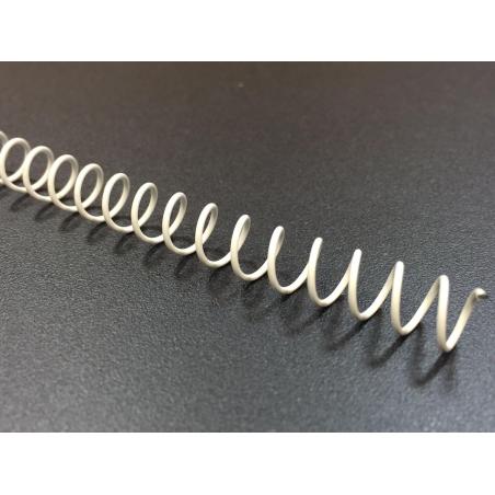 PACK 100 ESPIRALES FELLOWES MET. BLANCO 12MM