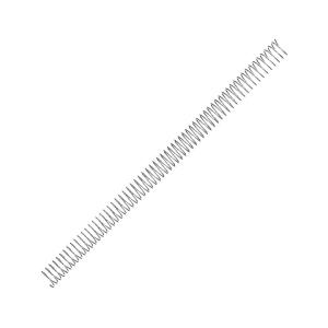 PACK 100 ESPIRALES FELLOWES MET. PLATA 16MM