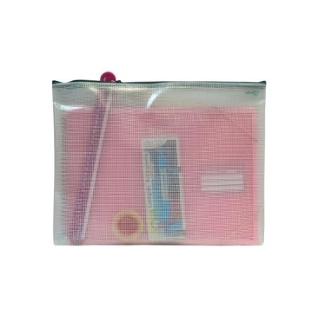 BOLSA MULTIUSO C/CREM. B4-410X315MM VERDE 34124
