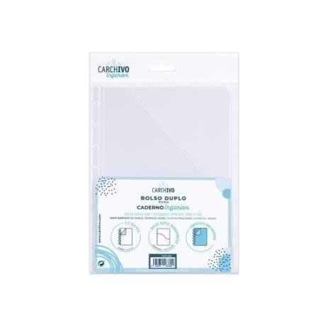 DOSSIER DOBLE BOLSA CARCHIVO INGENIOX A4 - Pack de 25 unidades