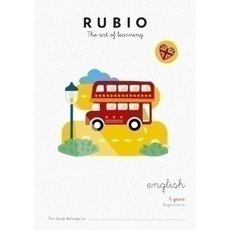 CUADERNO RUBIO A4 in ENGLISH BEGINNERS 6 - Pack de 5 unidades