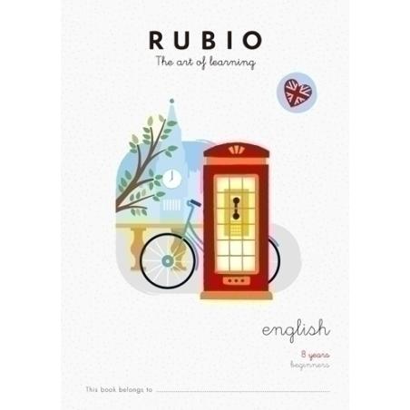CUADERNO RUBIO A4 in ENGLISH BEGINNERS 8 - Pack de 5 unidades