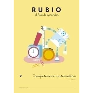 CUADERNO RUBIO A4 COMP.MATEMATICAS 2 - Pack de 5 unidades