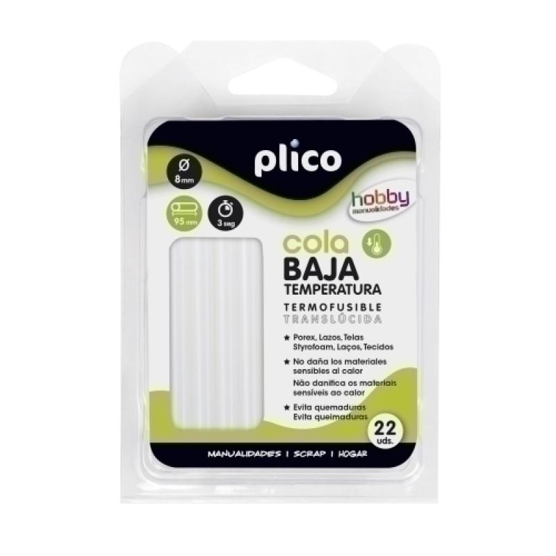 COLA BARRA PLICO BAJA TEMP. blister 22
