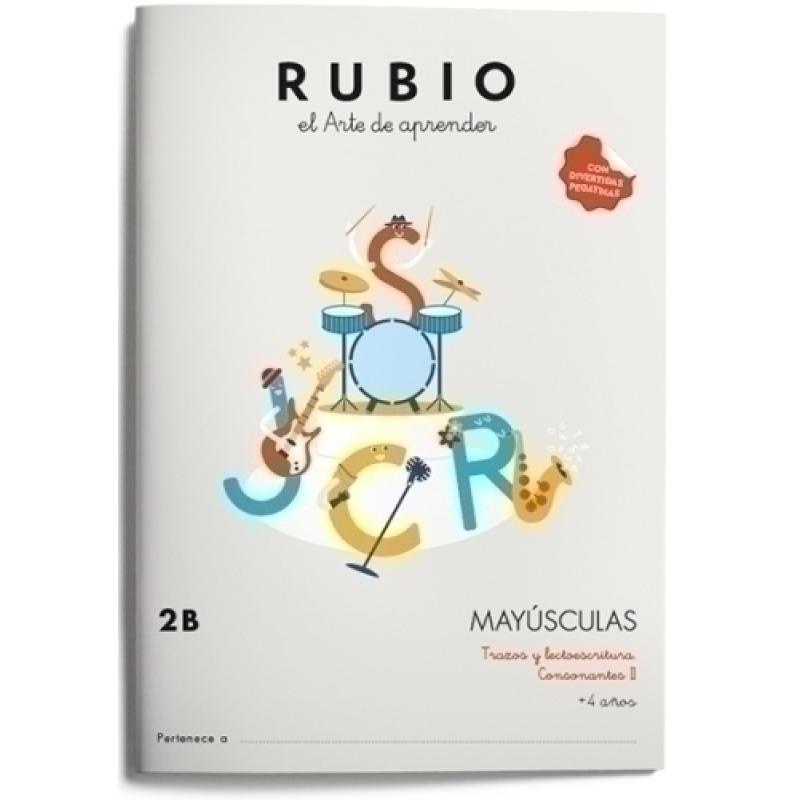 CUADERNO RUBIO MAYUSCULAS 2B - Pack de 10 unidades