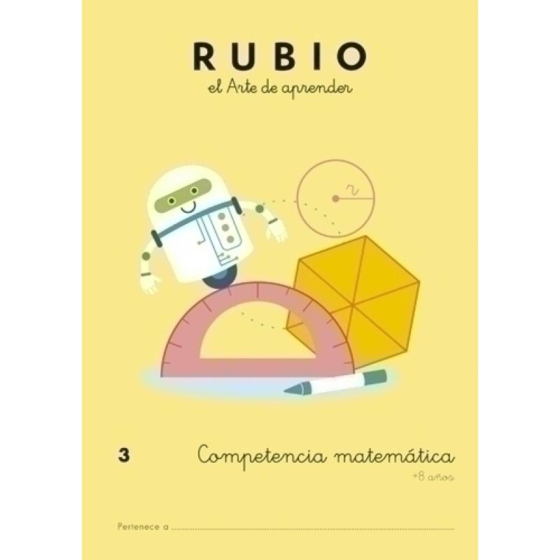 CUADERNO RUBIO A4 COMP.MATEMATICAS 3 - Pack de 5 unidades