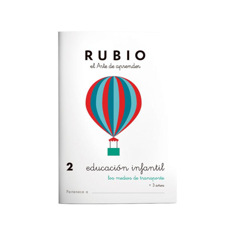 CUADERNO RUBIO A5 EDU. INF. 2 MEDIOS TRA - Pack de 10 unidades