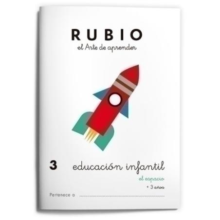 CUADERNO RUBIO A5 EDU. INF. 3 EL ESPACIO - Pack de 10 unidades