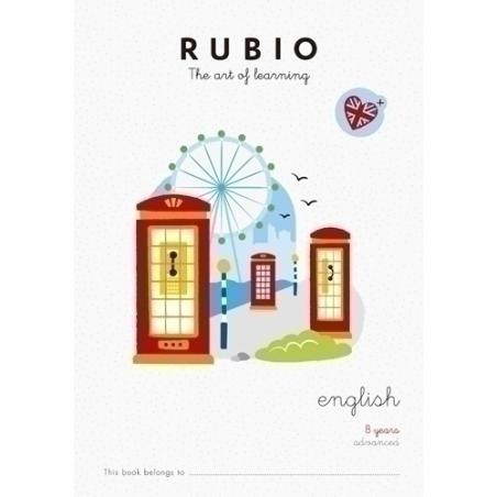CUADERNO RUBIO A4 in ENGLISH ADVANCED 8 - Pack de 5 unidades