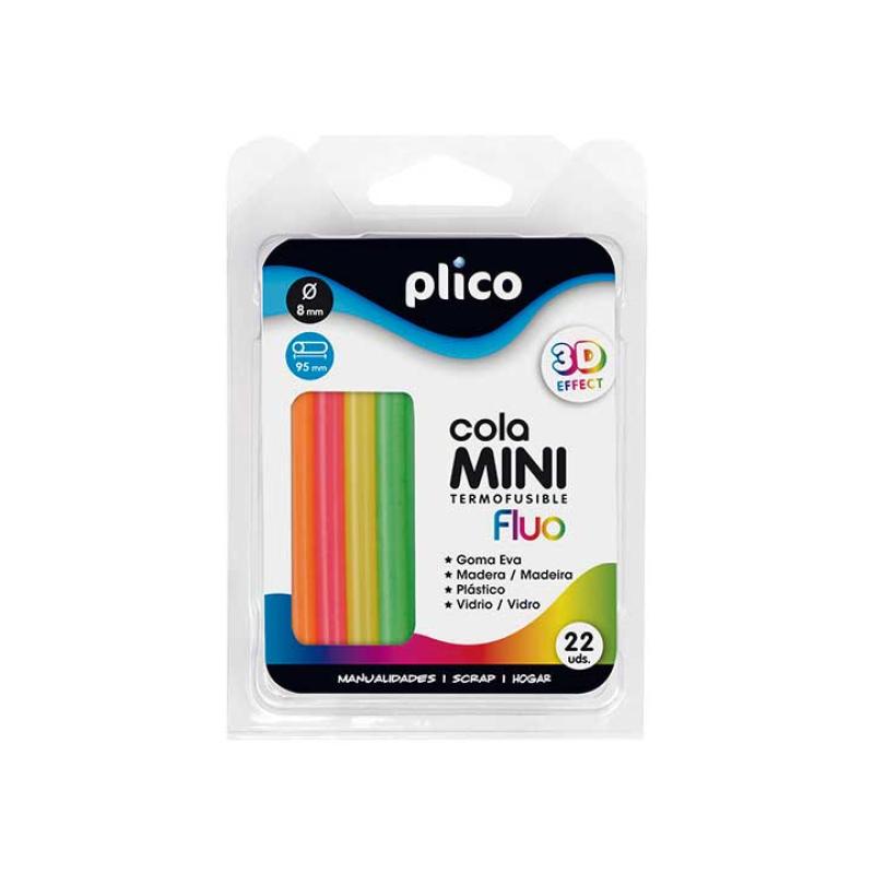 COLA TERMOFUSIBLE BARRA PLICO blister 22