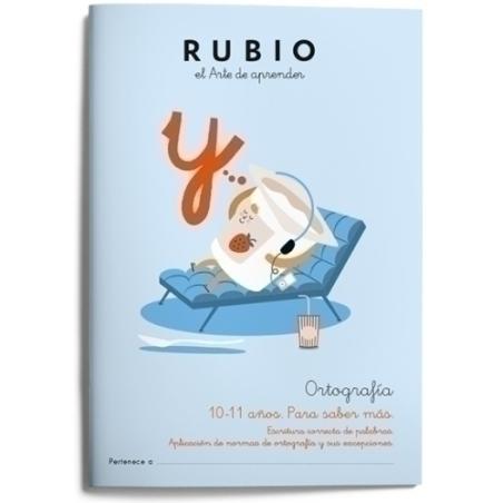 CUADERNO RUBIO ORTOGRAFIA 6 10-11 AÑOS - Pack de 5 unidades