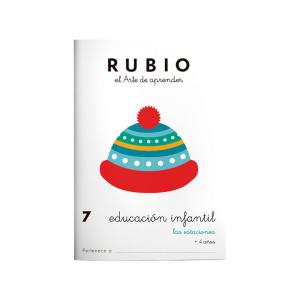 PACK 10 CUADERNOS RUBIO EDUC. INFANTIL PR7