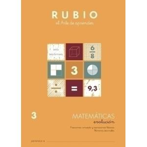 CUADERNO RUBIO A4 MATEMATIC. EVOLUCION 3 - Pack de 10 unidades