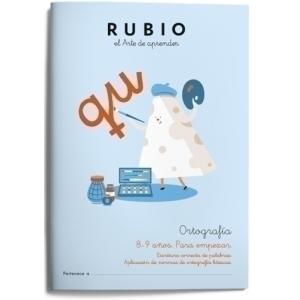 CUADERNO RUBIO ORTOGRAFIA 3 8-9 AÑOS - Pack de 5 unidades