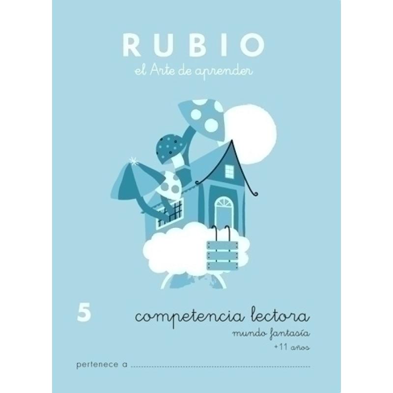 CUADERNO RUBIO A5 COMPETENCIA LECTORA 5 - Pack de 5 unidades