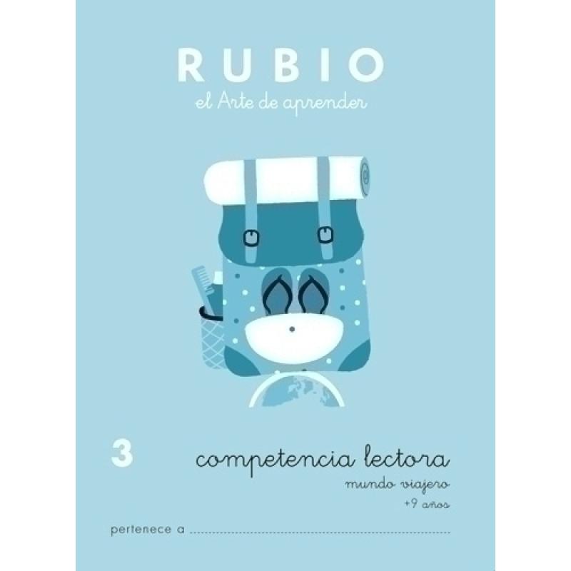CUADERNO RUBIO A5 COMPETENCIA LECTORA 3 - Pack de 5 unidades