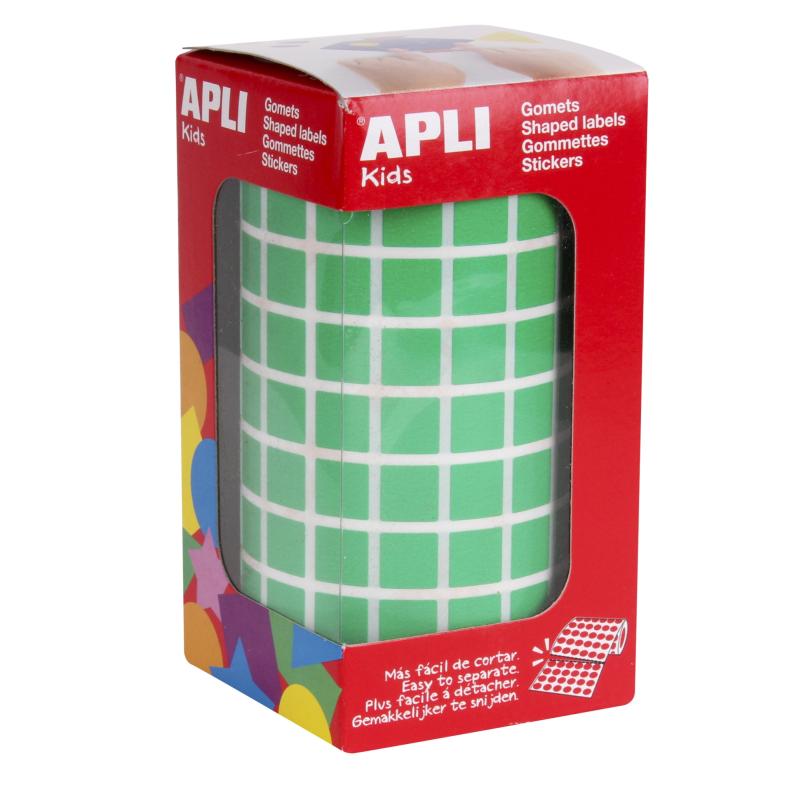 04874 etiqueta autoadhesiva Plaza Permanente Verde